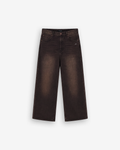 Brown Tint Baggy Denim