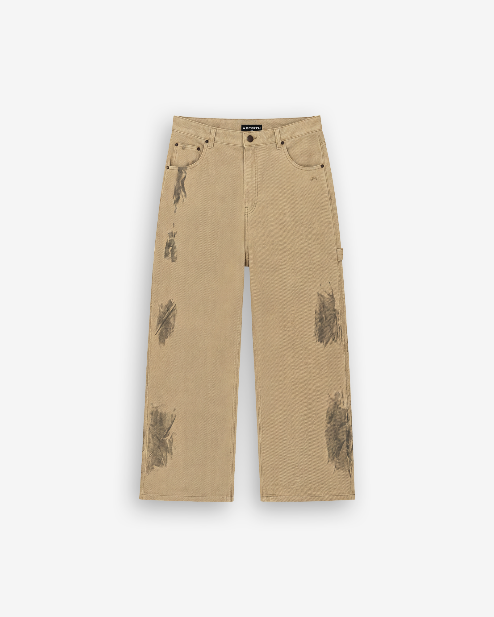 Mud Wash Baggy Denim