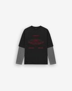 Black Layered Longsleeve