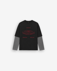 Black Layered Longsleeve