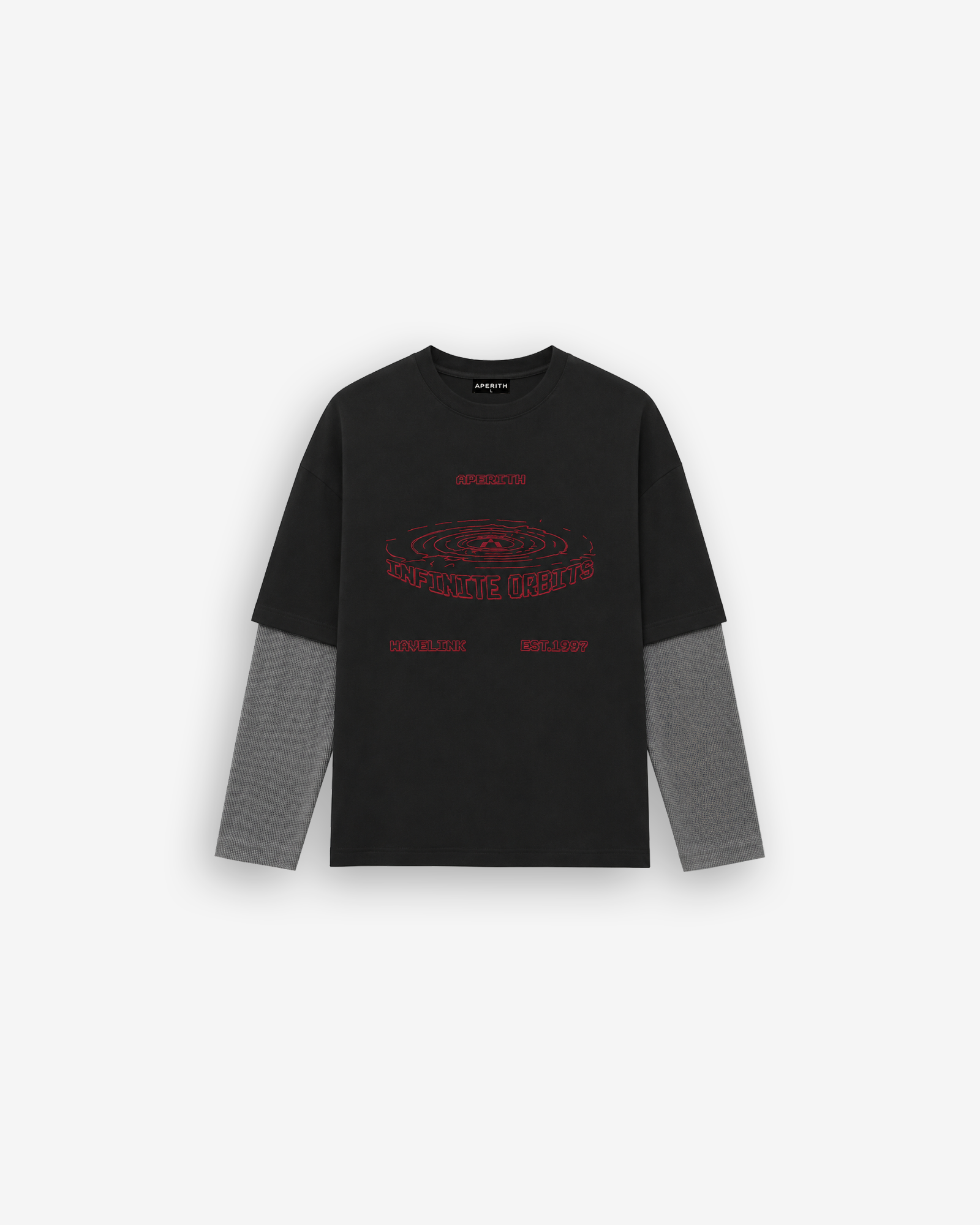 Black Layered Longsleeve