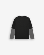 Black Layered Longsleeve