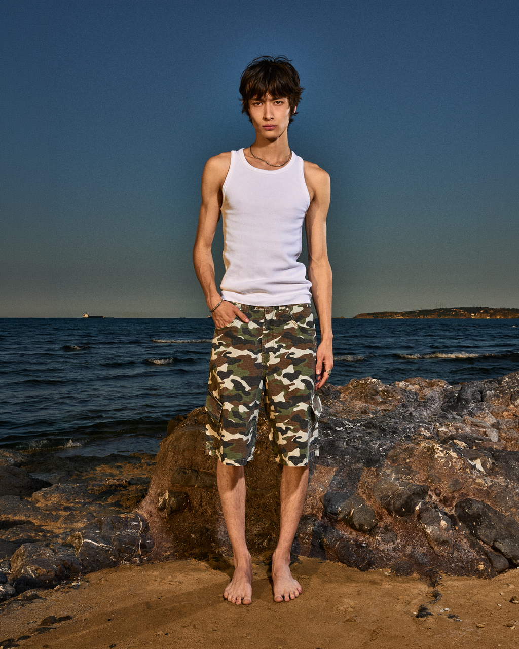 Camo Cargo jorts