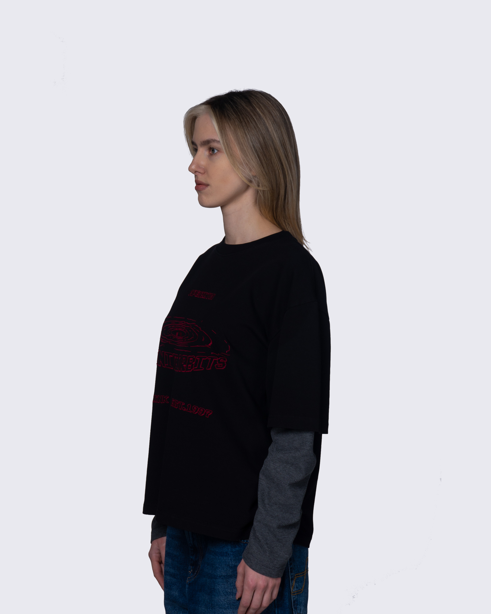 Black Layered Longsleeve