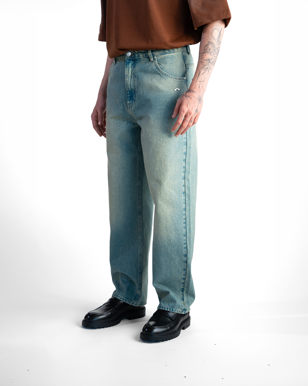 Tinted Baggy Denim