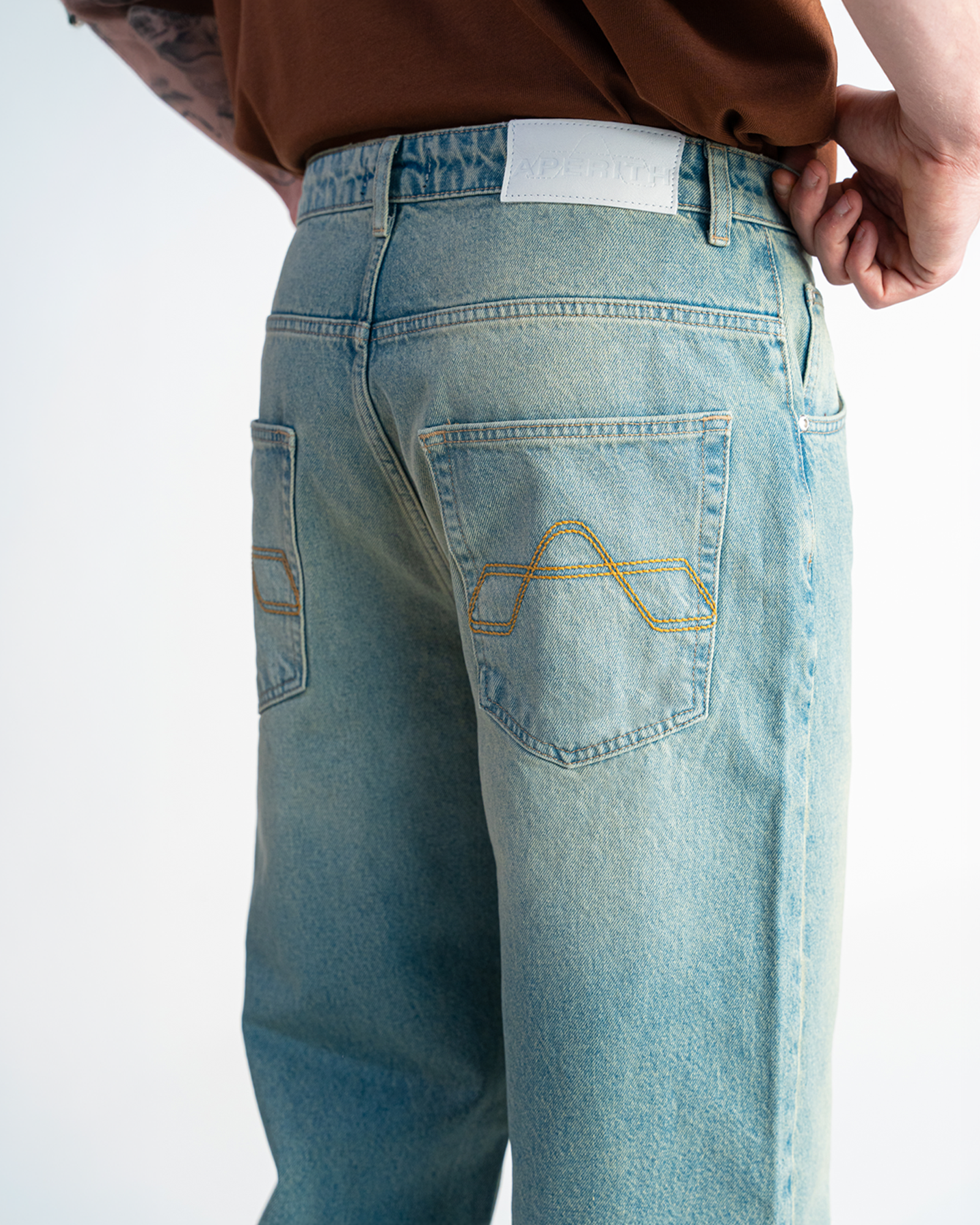 Tinted Baggy Denim