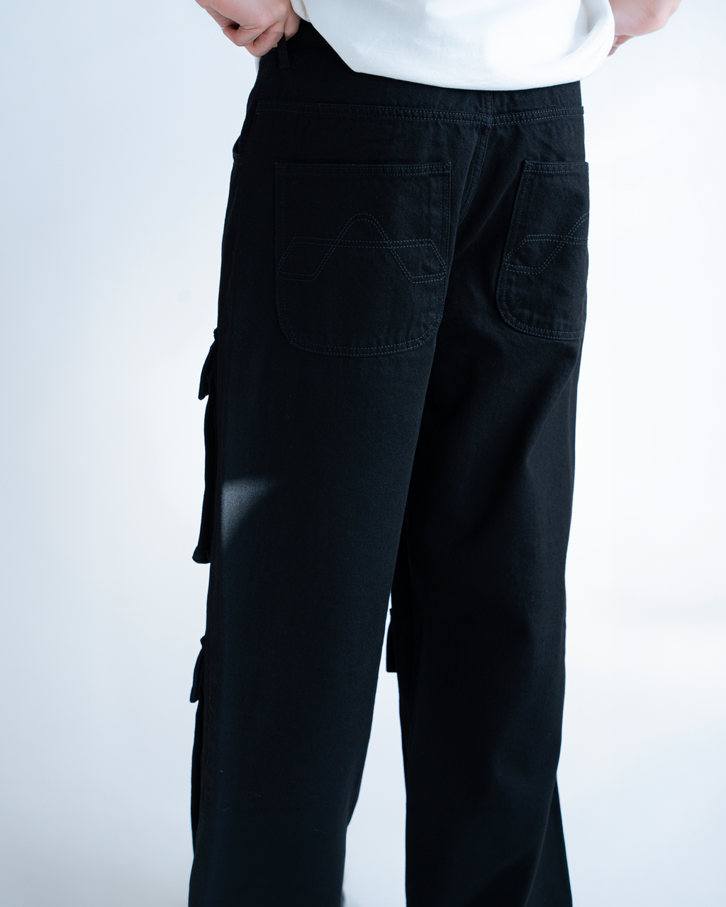 Baggy Cargo Denim