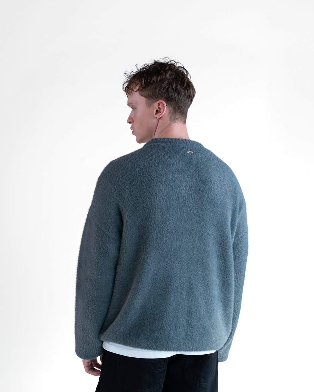 Grey Knit Sweater