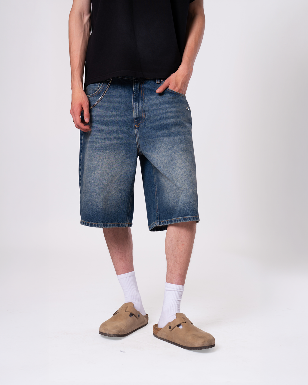 Stance Mid Indigo Jorts