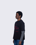 Black Layered Longsleeve