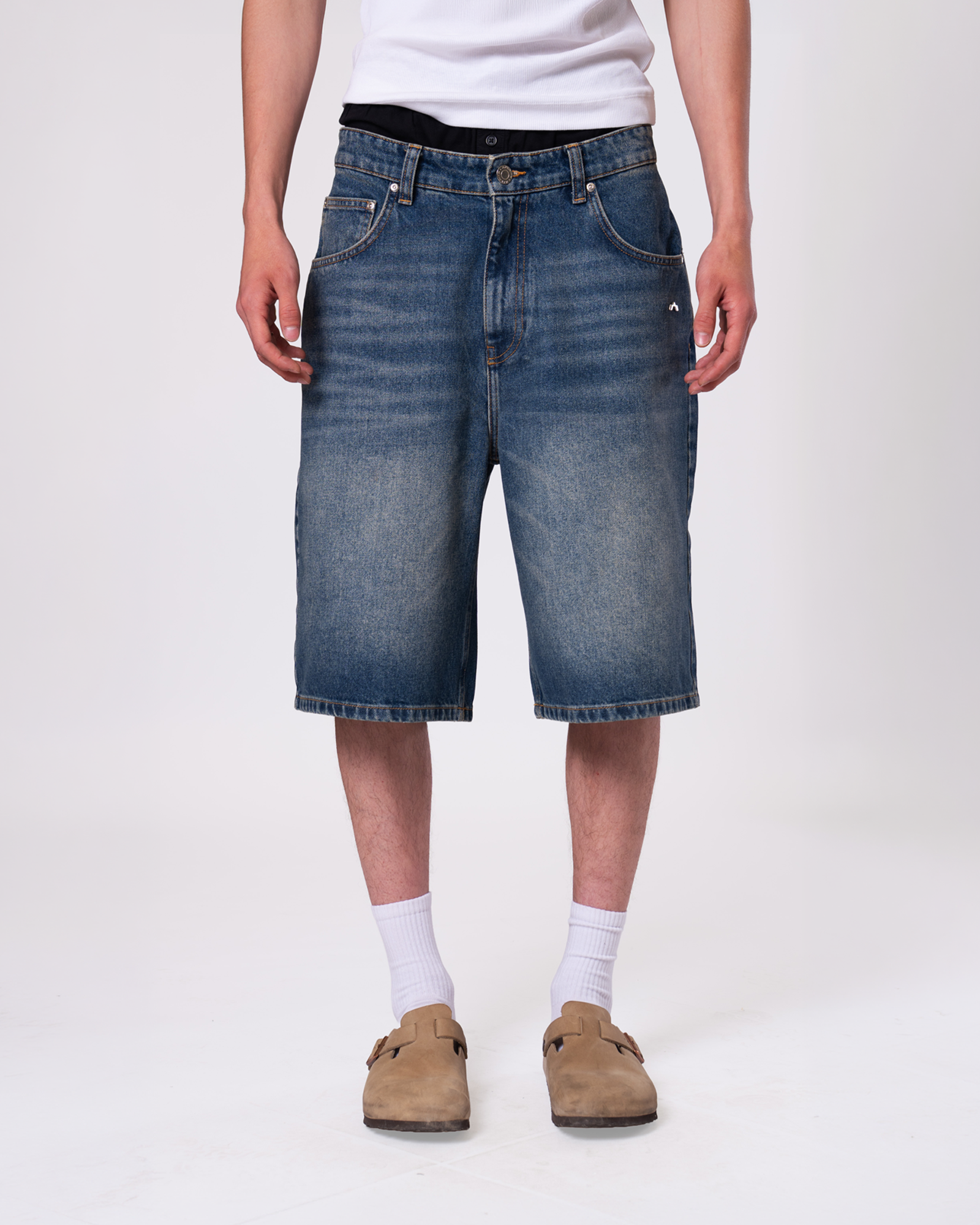 Stance Mid Indigo Jorts