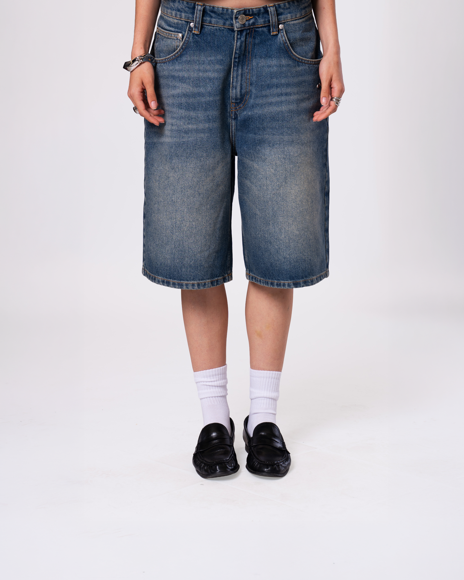 Stance Mid Indigo Jorts