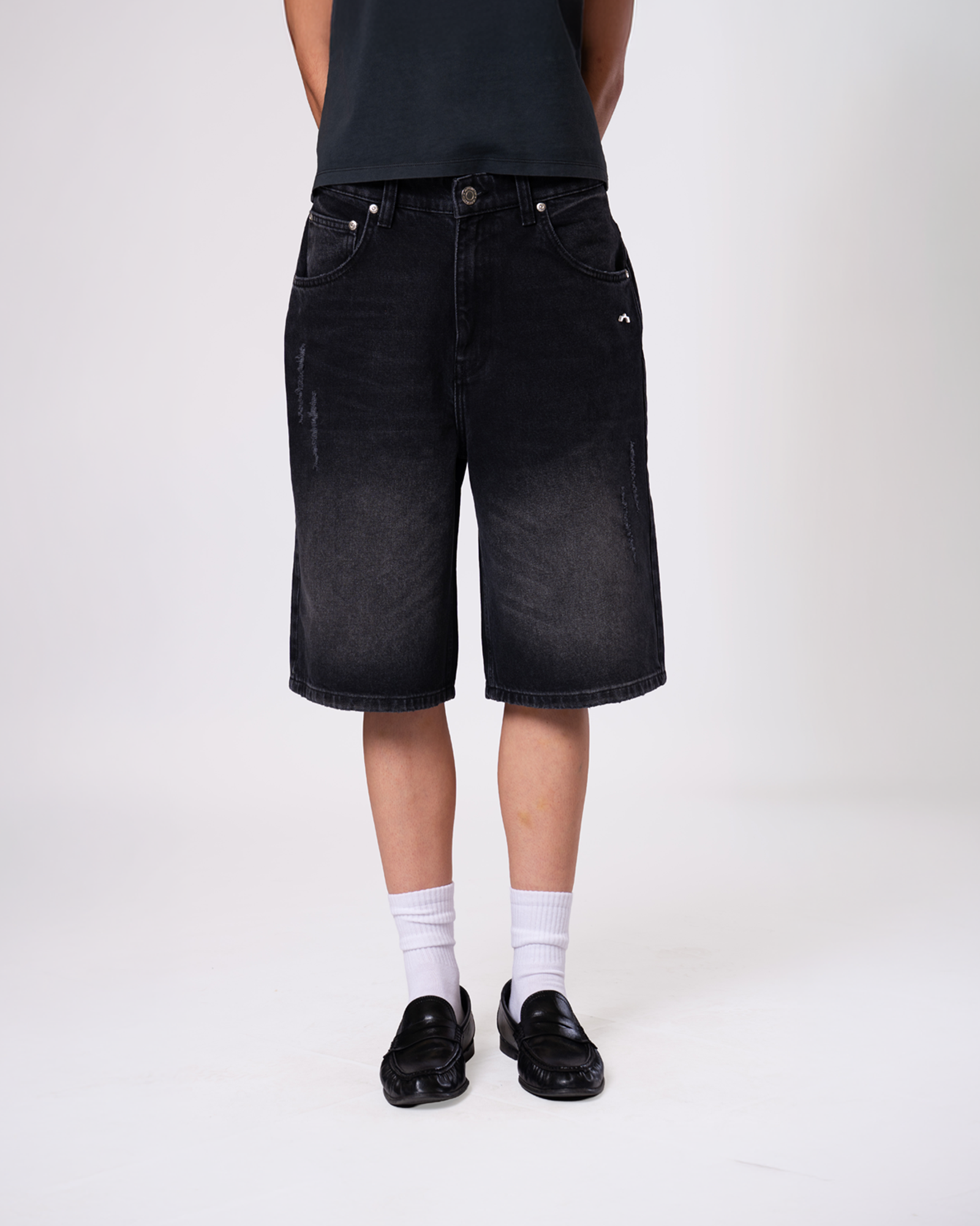 Stance Black Jorts