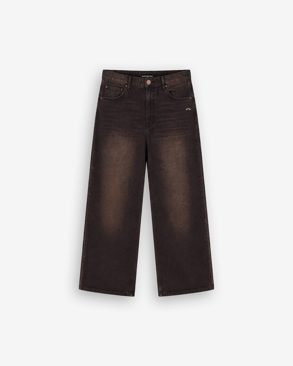 Brown Tint Baggy Denim