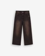 Brown Tint Baggy Denim